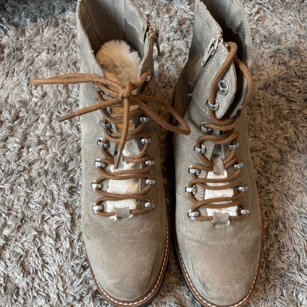 Faux Suede Boot